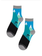 Chlapecké vzorované ponožky Wola W44.P01 U44.P01 33-38