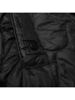 Černá dámská prošívaná bunda J Style (16M9269-392)