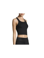 Sportovní tričko CASALL Crop Rib Racerback Black