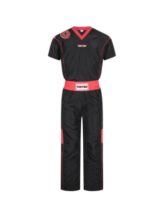 TOP TEN "Star Edition" pointfighting suit černo-červený (WAKO APPROVED new) TOP TEN "Star Edition" pointfighting suit černo-červený (WAKO APPROVED new)