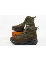 Aku Cimon Gore-tex pánská trekingová sportovní obuv kožená zeleno-hnědá