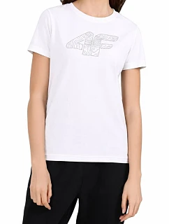Dámské tričko 4F F3309 bílé 4FWMM00TTSHF3309 10S