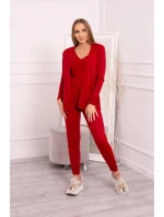 Sada svetrů 3-dílná červená Sada svetrů 3-dílná červená