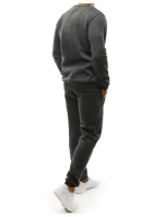 Pánská antracitová tepláková souprava AX0038