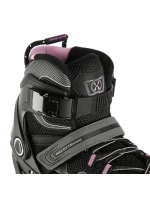 NILS EXTREME SKATES NA9157 BLACK/PURPLE VELIKOST 45
