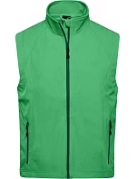 Daiber JN 1022 Pánská 3-vrstvá softshellová vesta 02.1022 green