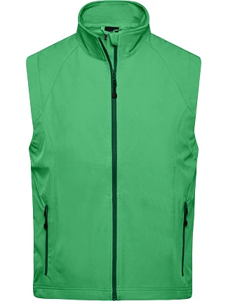 Daiber JN 1022 Pánská 3-vrstvá softshellová vesta 02.1022 green