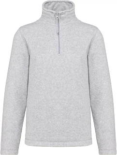 Kariban K 912 Mikrofleecová mikina s 1/4 zipem "Enzo" 20.K912 ash heather