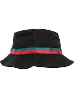Flexfit 5003S Klobouk "Stripe" 55.003S black/fire red/green
