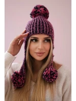 Dámská klapka na uši Emma K343 růžová