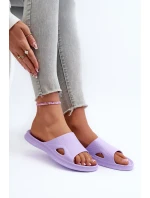 Klasické Dámské Žabky Fialové Juniria