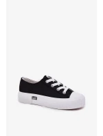Dámské trampky na platformě LEE ISLA C WOMEN LOW – černé