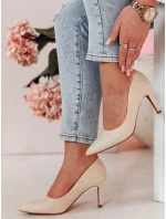 Dámské béžové lodičky SEVINO FashionStreet post ZY0726