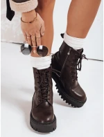 Dámské zateplené trapery hnědé FashionStreet ZY1206