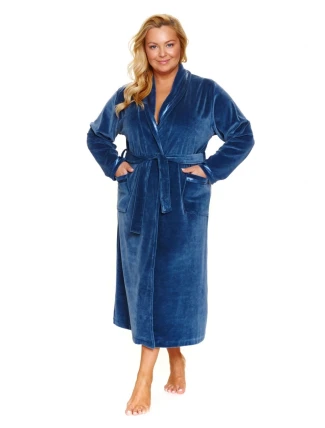 Dámský župan 1078 blue plus - Doctornap