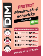 Bavlněné menstruační kalhotky MENSTRUAL BOXER NORMAL - BELLINDA - černá