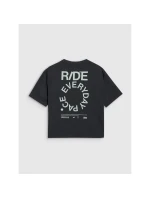 Dámské tričko oversize s potiskem 4F 4FWSS25TTSHF1993-20S