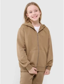 Dívčí mikina s kapucí 4F Junior 4FJRAW24TSWSF1830-83S