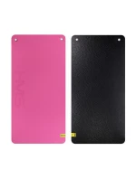 HMS Premium MFK02 Pink-Black - klubová fitness podložka s otvory