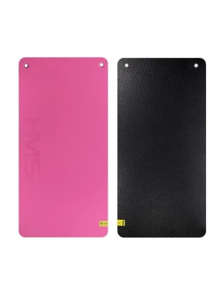 HMS Premium MFK02 Pink-Black - klubová fitness podložka s otvory