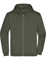 Daiber JN 756 Pánská mikina s kapucí 02.0756 dark grey