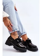 Lakované Boty S Ornamenty Černá Keily