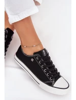 Dámské nízké tenisky Big Star – černé