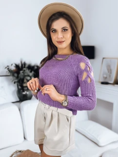 Dámský svetr LAYSI lilac FashionStreet MY1747