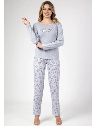 Dámské pyžamo Regina 675 délka/r 2XL Z24/25 Dámské pyžamo Regina 675 délka/r 2XL Z24/25