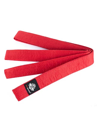 Karate kimono opasek - červený 260 cm