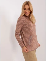 Jumper AT SW 2341.00P světle hnědý