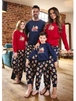 Cornette Kids Boy 593/172 Teddy 2 l/r Vánoční pyžamo 86-128