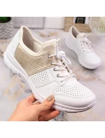 Pohodlná polobotka Rieker W L3254-80 bílá