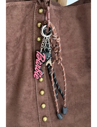 Přívěsek na kabelku klíče Barbie Eiffelova věž srdíčko Celith Přívěsek na kabelku klíče Barbie Eiffelova věž srdíčko Celith