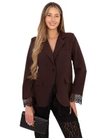 MI MA bunda A5288.68 hnědá MI MA bunda A5288.68 hnědá