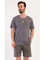 Dámské domácí šaty s krátkým rukávem Barbara Dámské domácí šaty s krátkým rukávem Barbara