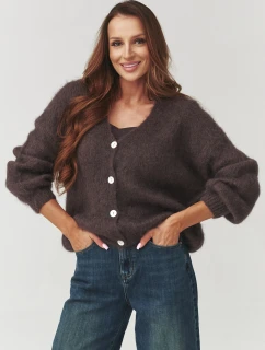 Svetr na zapínání model 219736 Makadamia