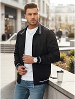 Pánská přechodná bunda černá FashionStreet TX4675