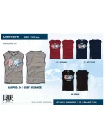 LEONE pánské tílko LSM979/S16 černá "L"