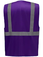 Yoko HVW 801 Hi-Vis multifunkční vesta 79.W801 purple Yoko HVW 801 Hi-Vis multifunkční vesta 79.W801 purple
