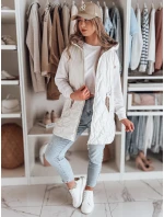 Dámská přechodná prošívaná vesta GLITTI bílá FashionStreet TY4805