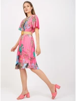 Šaty DHJ SK 15817.32 růžová Šaty DHJ SK 15817.32 růžová