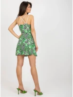 NM SK šaty V6659.99 bílá a zelená NM SK šaty V6659.99 bílá a zelená
