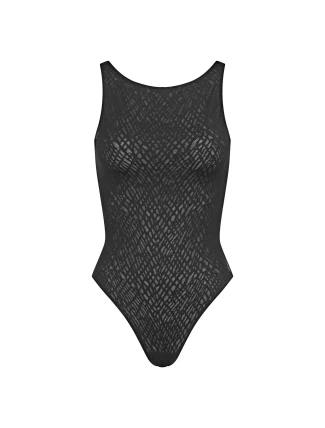 Dámské body ZERO Feel Bliss Body - BLACK - černé 0004 - SLOGGI Dámské body ZERO Feel Bliss Body - BLACK - černé 0004 - SLOGGI