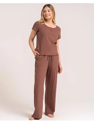 Pyžamo Moraj PDD4300-021, červené/r, velikosti S–3XL Pyžamo Moraj PDD4300-021, červené/r, velikosti S–3XL