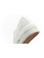 Lee dámské sportovní boty Isla trainers white platform lace-up dámské