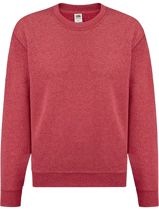 Fruit of the Loom Classic Kids Set-In Sweat Dětská mikina 16.2041 vintage heather red Fruit of the Loom Classic Kids Set-In Sweat Dětská mikina 16.2041 vintage heather red