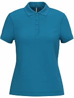 Kariban K 255 Dámské piqué polo 20.K255 tropical blue Kariban K 255 Dámské piqué polo 20.K255 tropical blue