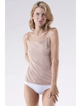 Julimex Soft & Smooth Cami top barva:tmavě béžová