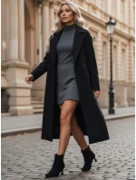 Dámské černé semišové boty FashionStreet ZY1165